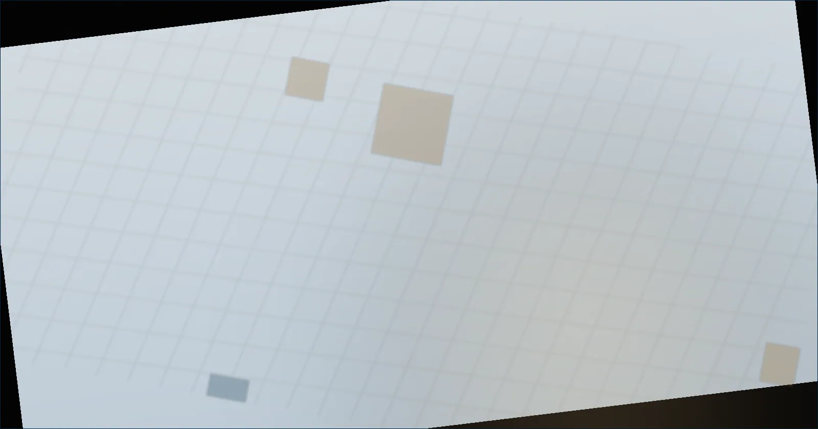 Navy grid pattern representing a week divided into spending blocks