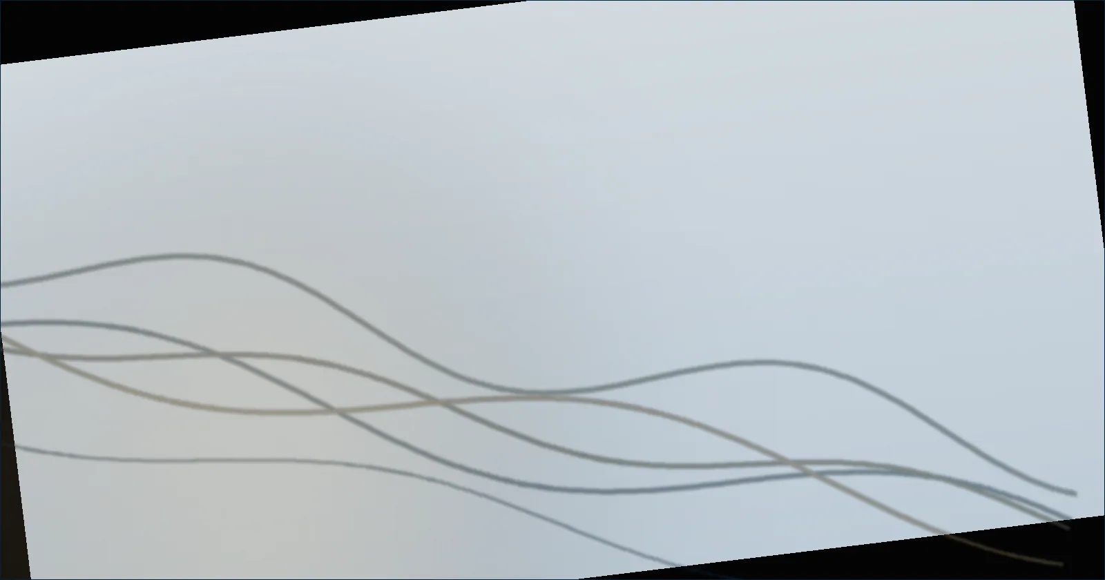Wave pattern representing a recurring giving line item inside a monthly budget