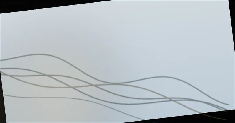 Wave pattern representing a recurring giving line item inside a monthly budget