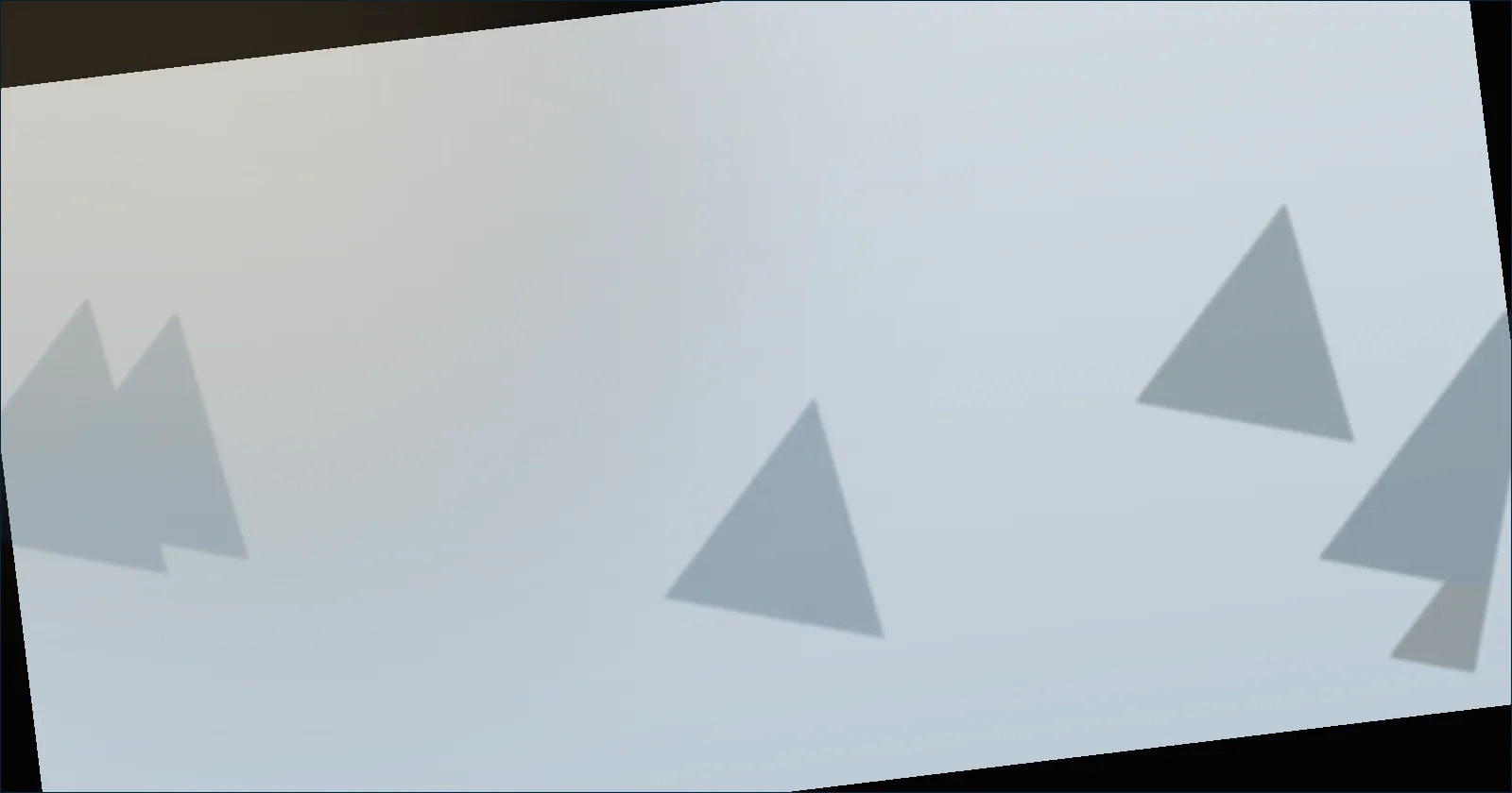 Prism pattern representing a travel budget split into per-day cost categories